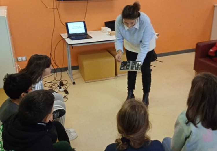 La ingeniera Garazi Ortega Vidales visita Bizilabe