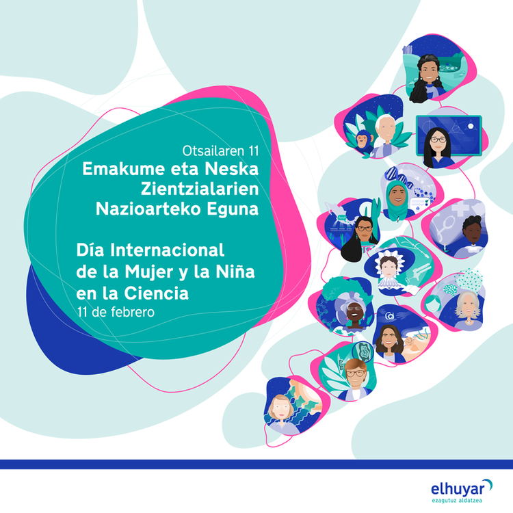 Bilbao celebrará junto con Elhuyar El Día Internacional de la Mujer y la Niña en la Ciencia