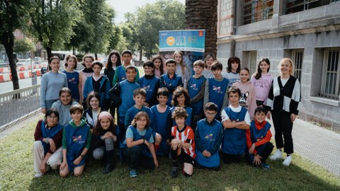 Jóvenes de Bizilabe de Bilbao han mostrado los proyectos realizados durante el curso