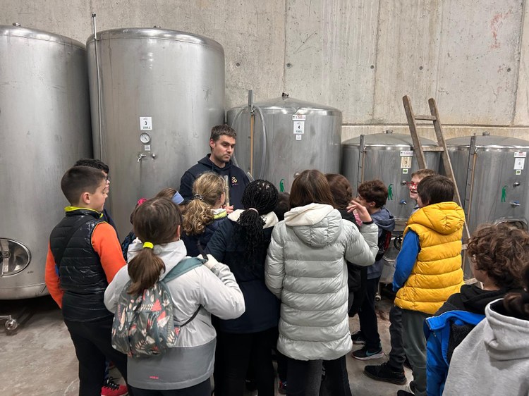 Jóvenes de Bizilabe han visitado la empresa Lizasagar