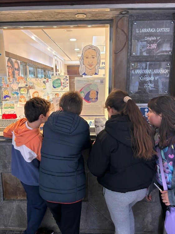 Los alumnos y las alumnas de Bizilabe de Elgoibar también han celebrado el 11 de febrero