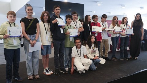 Jóvenes de Bizilabe Iruña han presentado sus proyectos en Elhuyar Zientzia Azoka Nafarroa | Teknozientzia