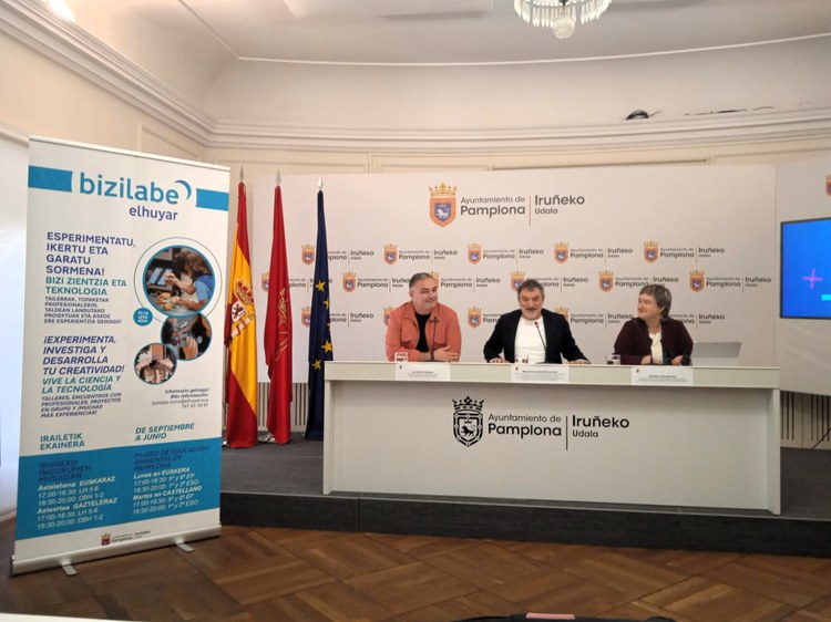 Llega Bizilabe a Pamplona Llega Bizilabe a Pamplona
