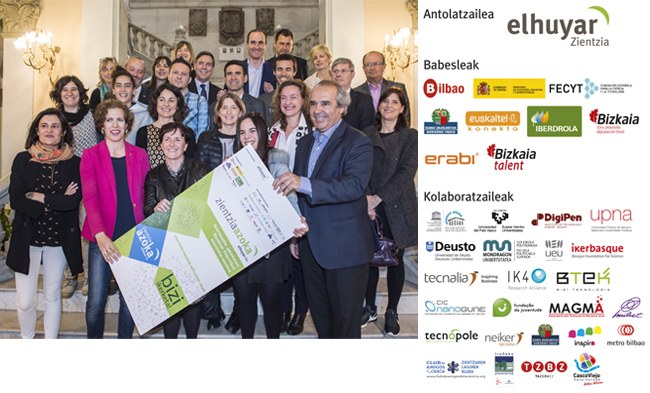 Ya se ha presentado el encuentro de proyectos científico-tecnológicos 'Zientzia Azoka 2018' que se va a celebrar el sábado 21 de abril en Bilbao Ya se ha presentado el encuentro de proyectos científico-tecnológicos 'Zientzia Azoka 2018' que se va a celebrar el sábado 21 de abril en Bilbao