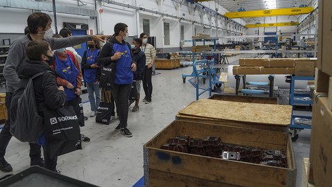 Jóvenes de Bizilabe han visitado la empresa SORALUZE