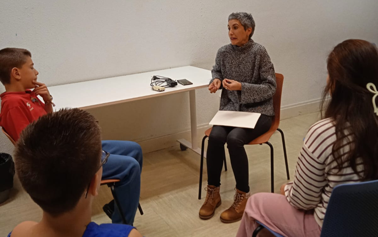 Bizilabeko gazteek Bilboko STEM Profesionalen bisita jaso dute