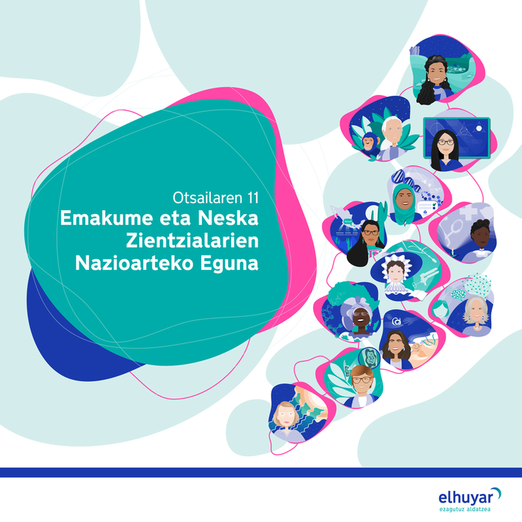 Bilbok Emakume eta Neska Zientzialarien Nazioarteko Eguna ospatuko du Elhuyarrekin batera