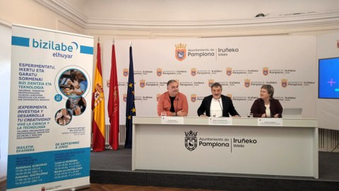 Bizilabe Iruñera iritsi da Bizilabe Iruñera iritsi da