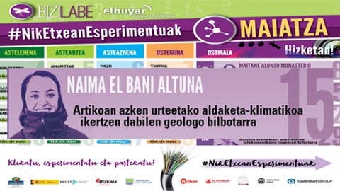 Maiatzak 15.  Elkarrizketa: Naima El Bani Altuna ikertzailea Maiatzak 15.  Elkarrizketa: Naima El Bani Altuna ikertzailea