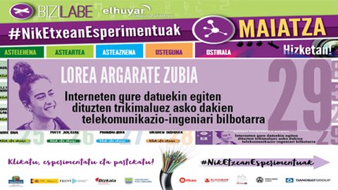 Maiatzak 29. Elkarrizketa: 	Lorea Argarate Zubia ikertzailea Maiatzak 29. Elkarrizketa: 	Lorea Argarate Zubia ikertzailea